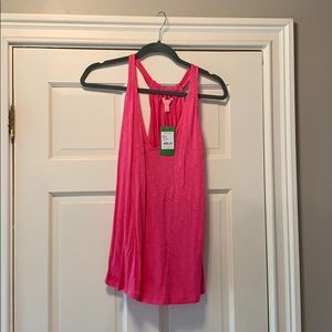 Never Worn Lilly Minka Top in Capri Pink